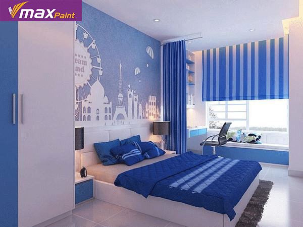 sơn màu nội thất hiện đại