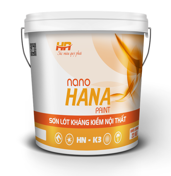 Sơn lót kháng kiềm nội - HANA HNK3