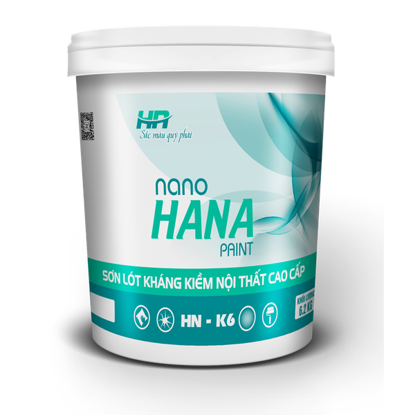 Sơn lót kháng kiềm nội thất cao cấp - HANA HNK6