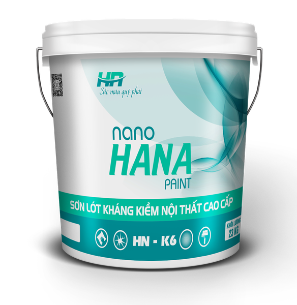 Sơn lót kháng kiềm nội thất cao cấp - HANA HNK6